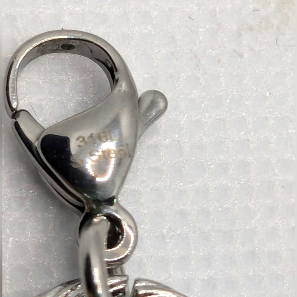 New 20" Stainless Steel Round Link Necklace - Picture 4 of 8